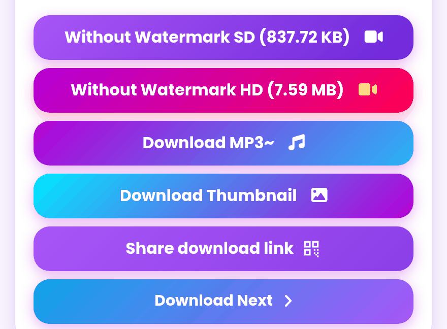 TikTok downloader options illustration