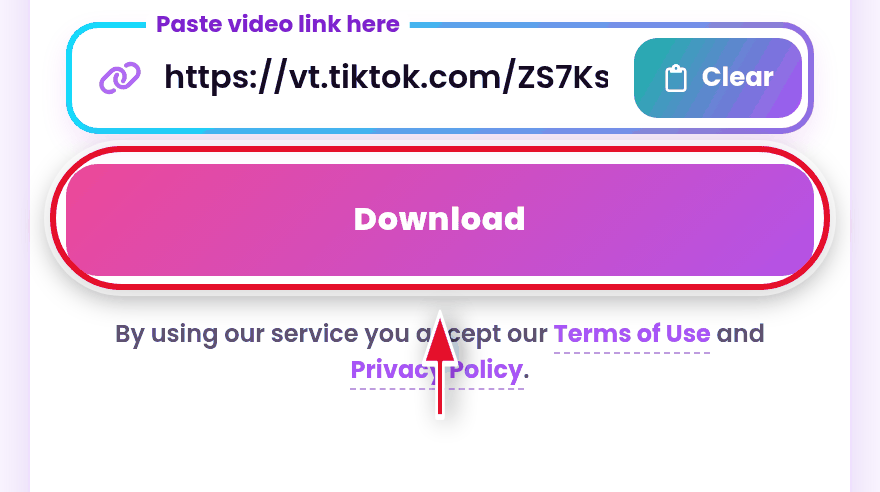 Click Download